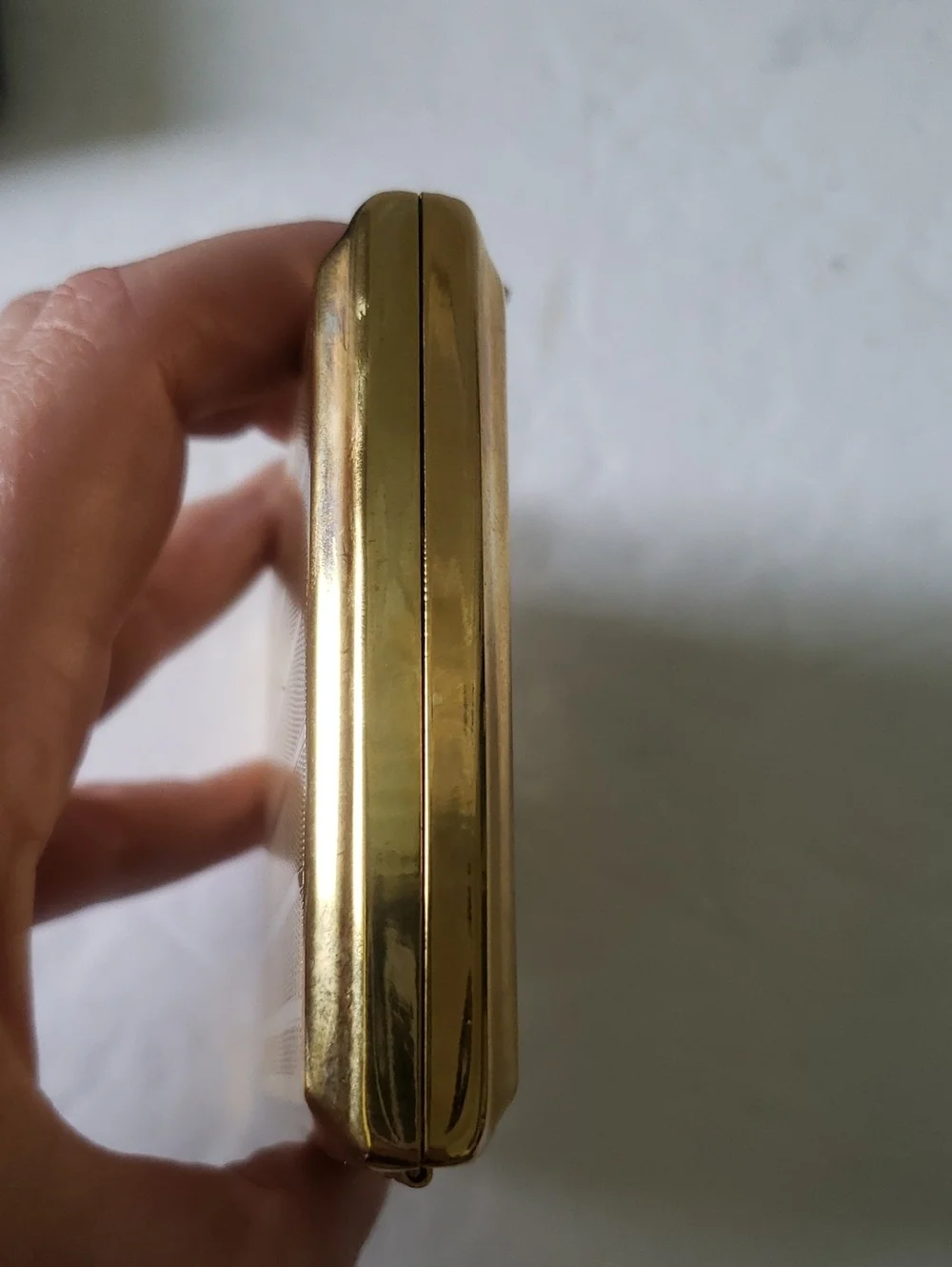 Colibri Vintage Gold Toned Cigarette Case Holder